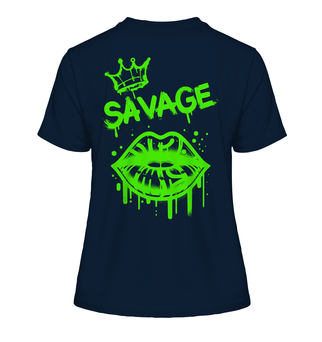 Kiss of Attitude - Fitted Ladies Organic Shirt