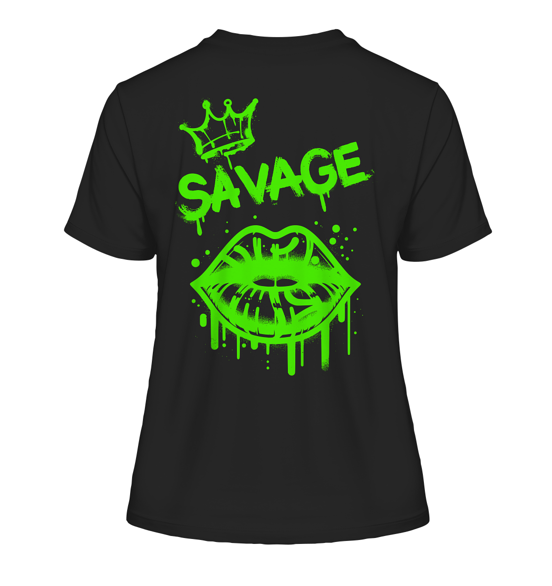 Kiss of Attitude - Fitted Ladies Organic Shirt