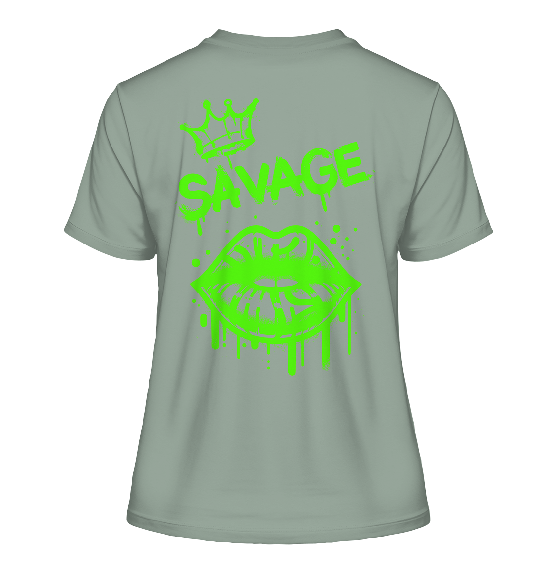 Kiss of Attitude - Fitted Ladies Organic Shirt
