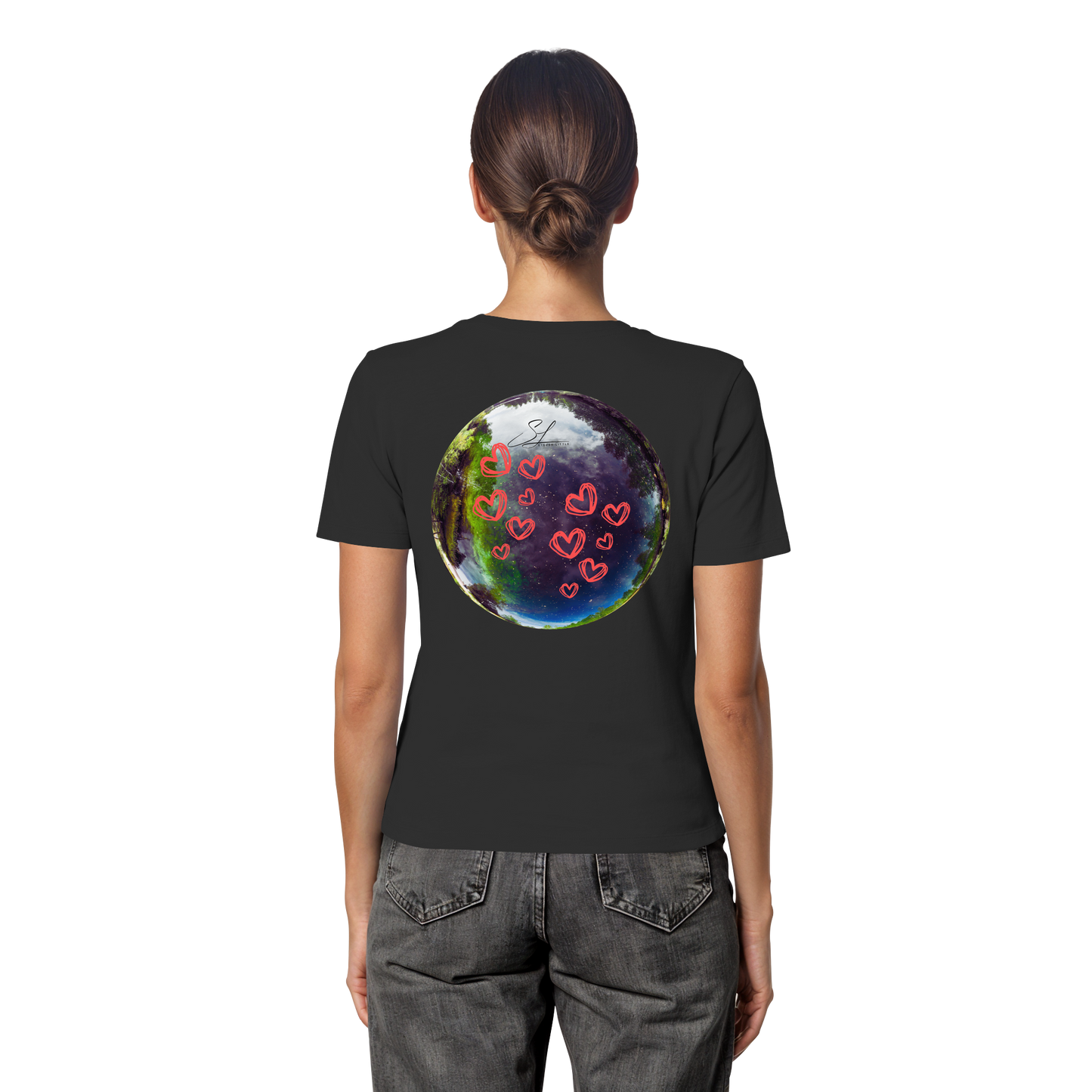 Love our World - Fitted Ladies Organic Shirt