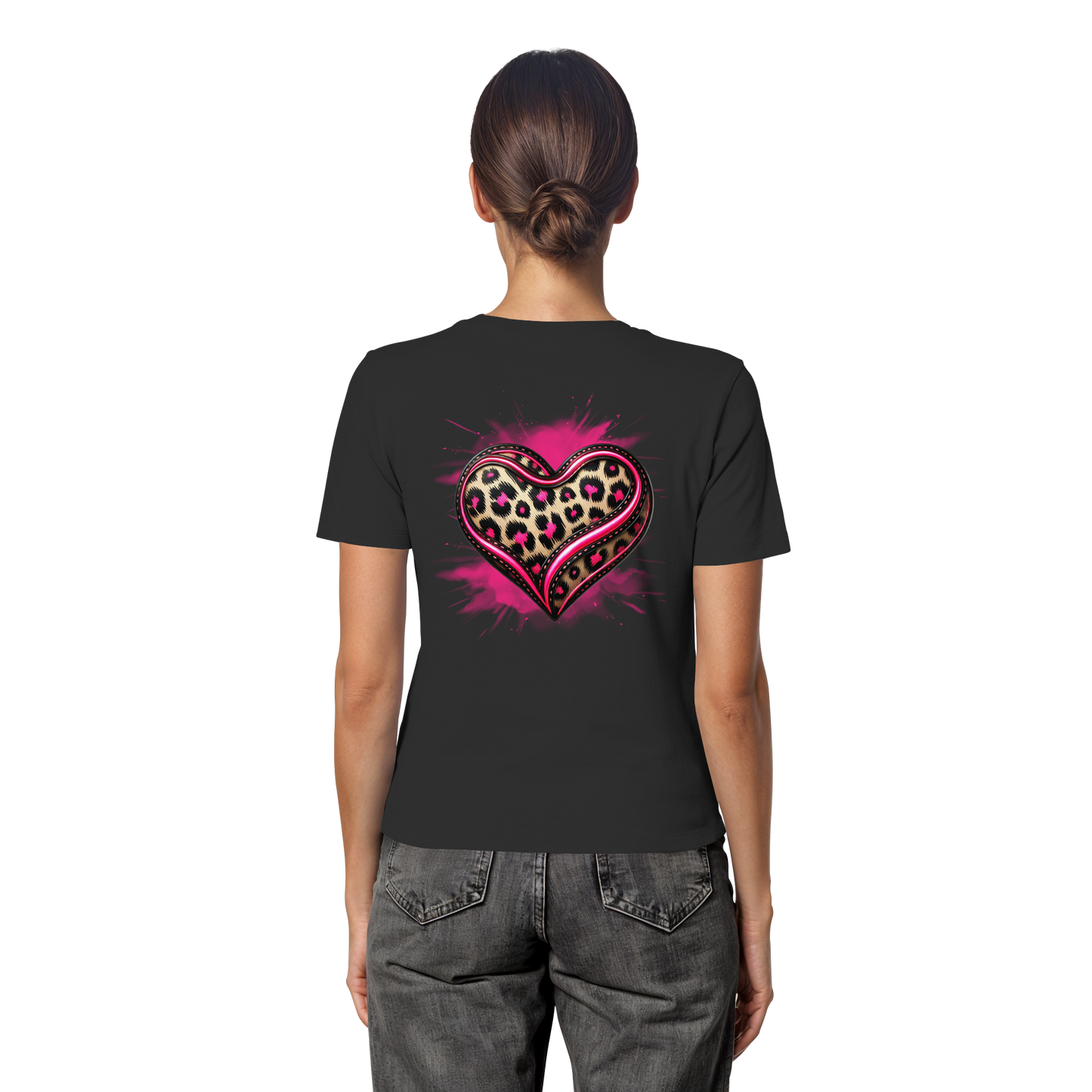 Wild Heart - Fitted Ladies Organic Shirt