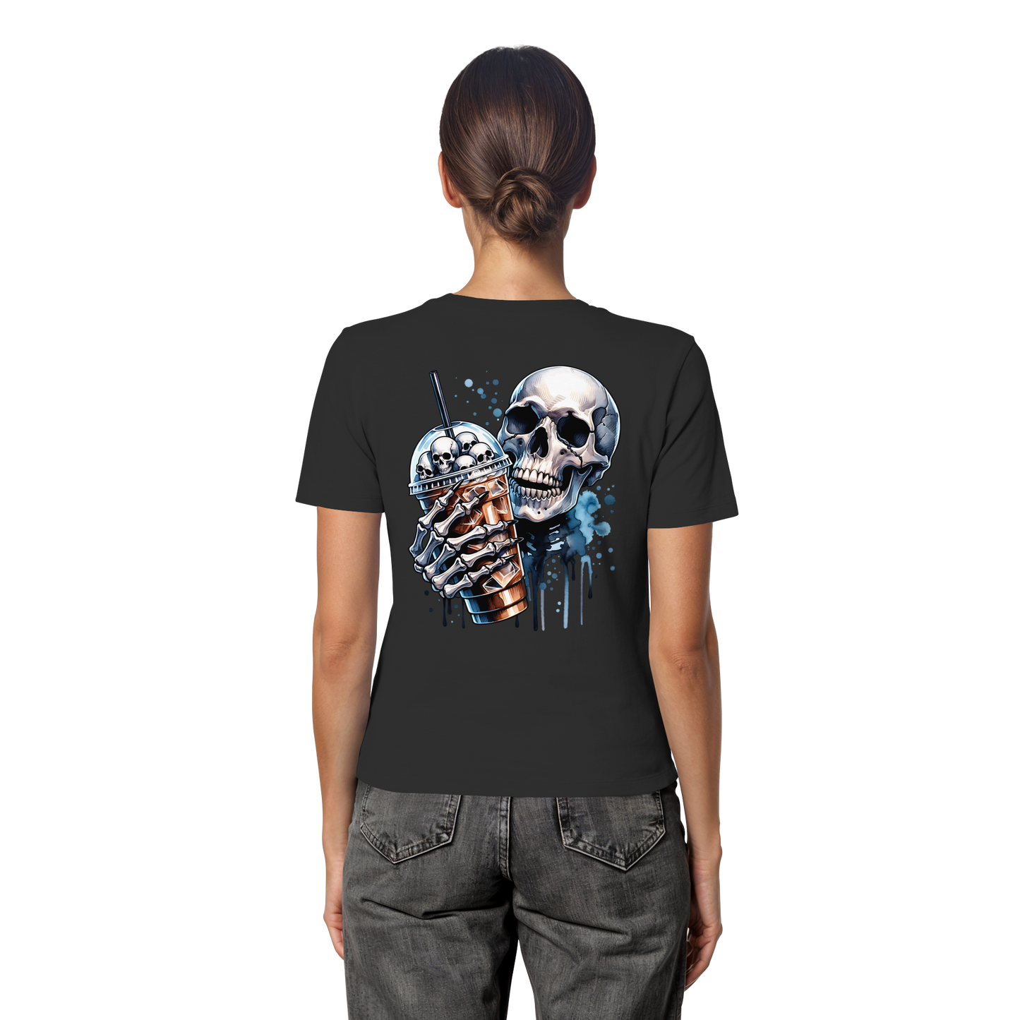 Chill Skull - Fitted Ladies Organic Shirt