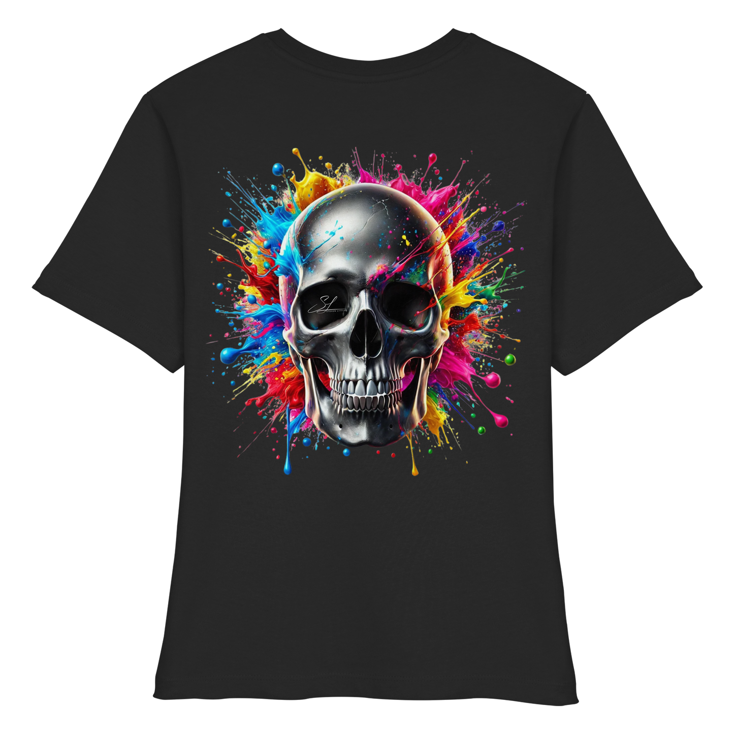Explosion of Life - Fitted Ladies Organic Shirt