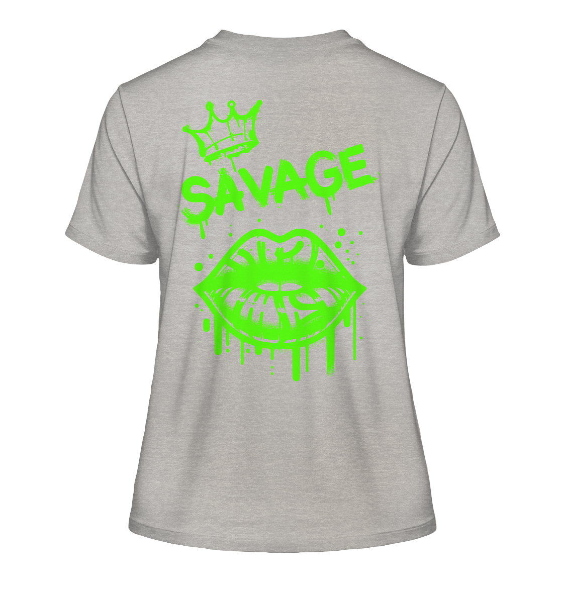 Kiss of Attitude - Fitted Ladies Organic Shirt