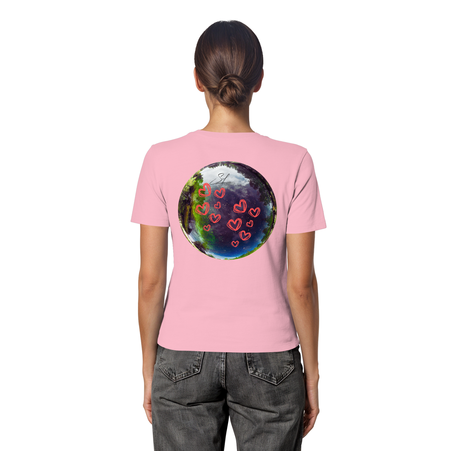 Love our World - Fitted Ladies Organic Shirt
