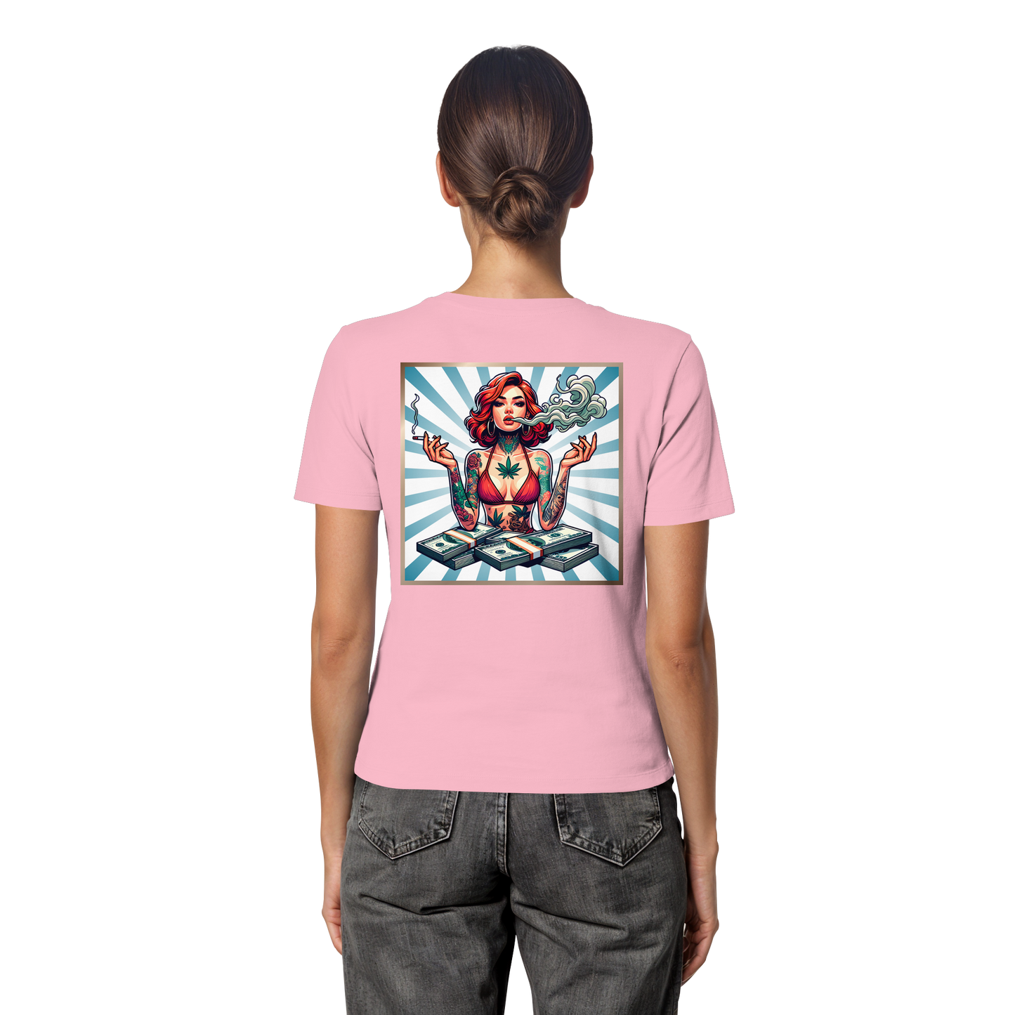 Rebel Rich - Fitted Ladies Organic Shirt