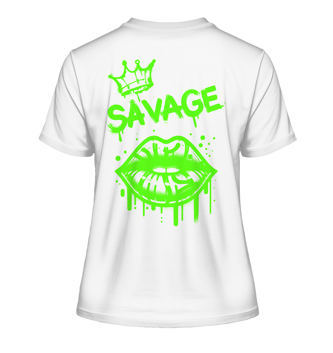 Kiss of Attitude - Fitted Ladies Organic Shirt