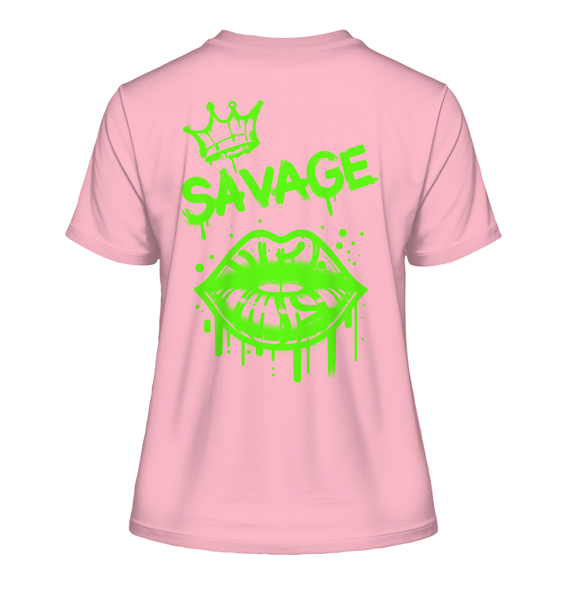 Kiss of Attitude - Fitted Ladies Organic Shirt