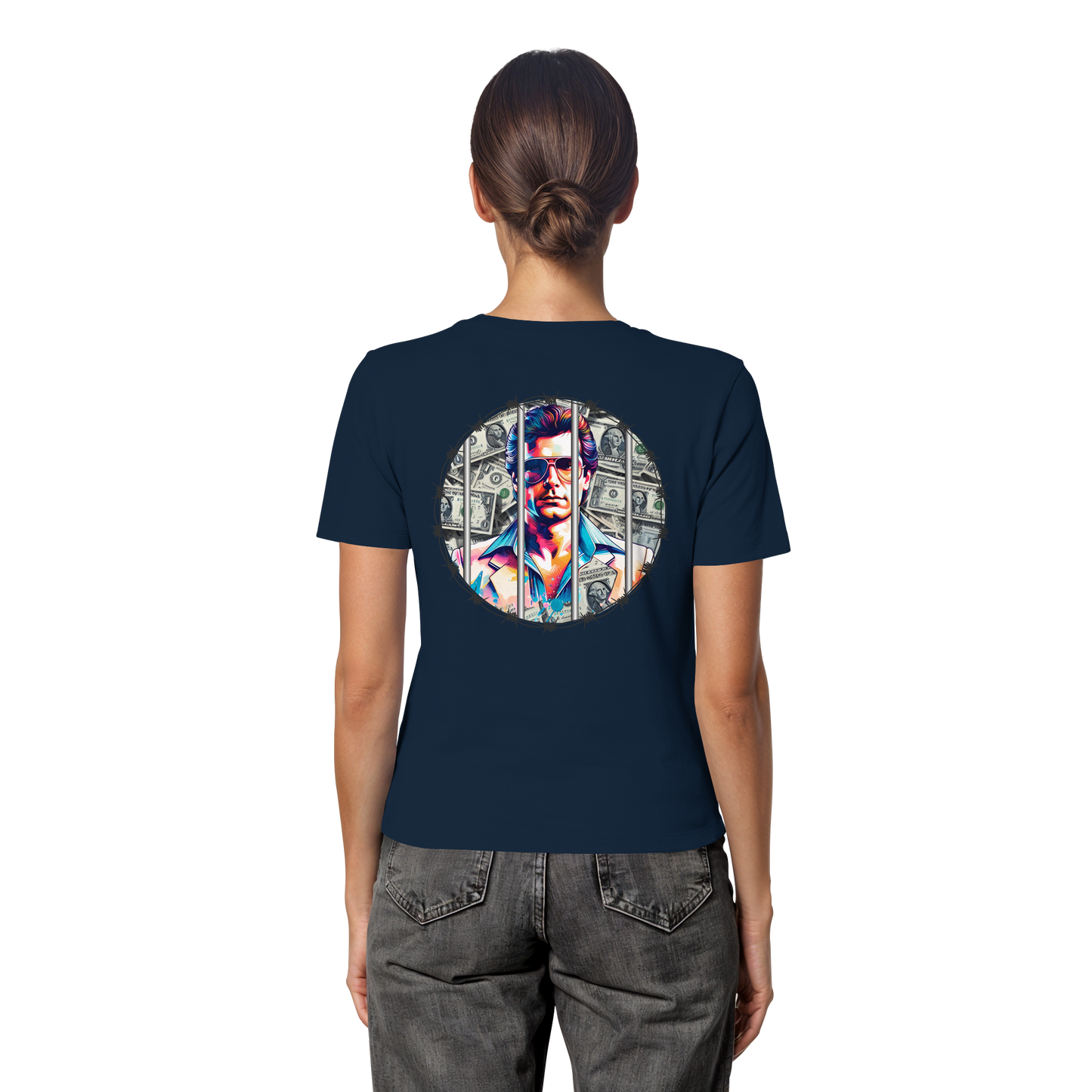 Money Maker - Fitted Ladies Organic Shirt