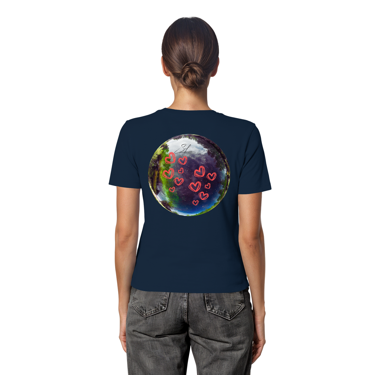 Love our World - Fitted Ladies Organic Shirt