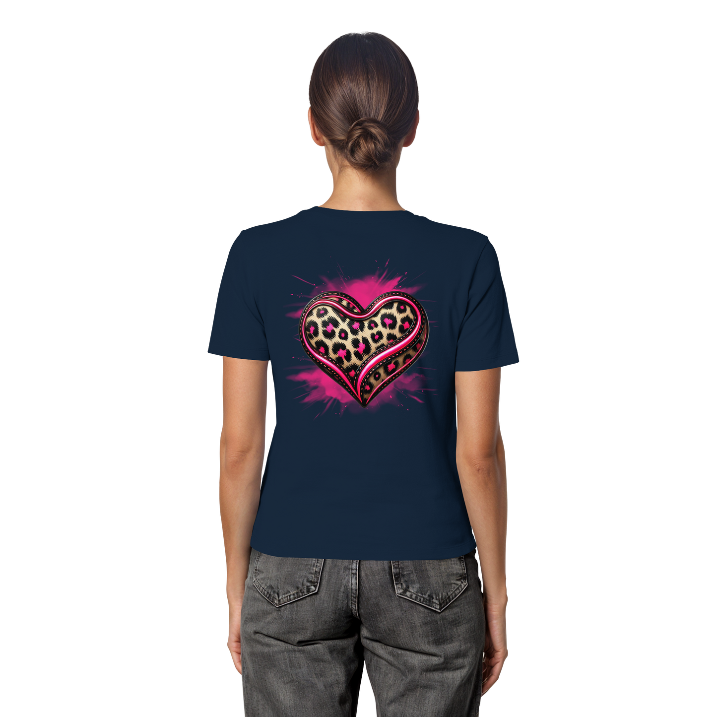 Wild Heart - Fitted Ladies Organic Shirt