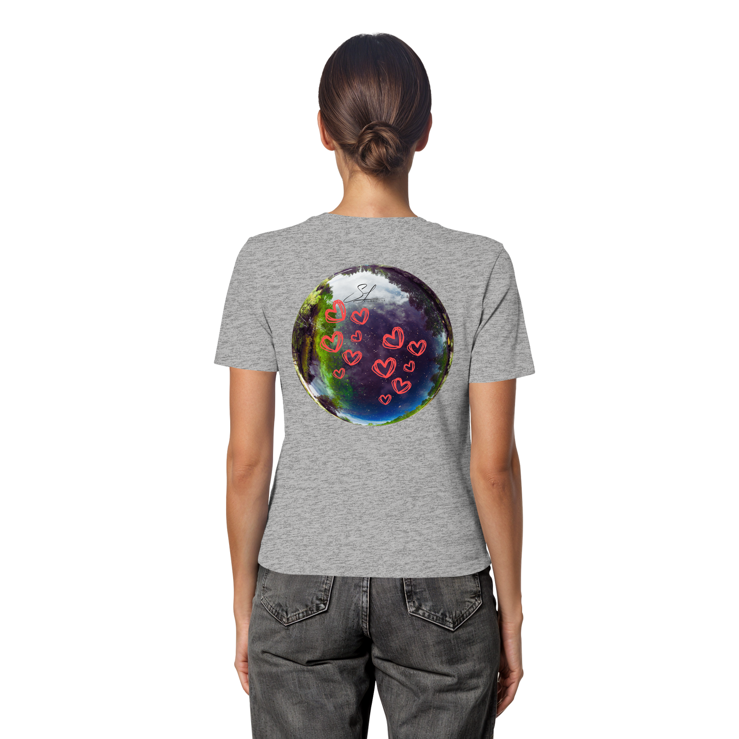 Love our World - Fitted Ladies Organic Shirt