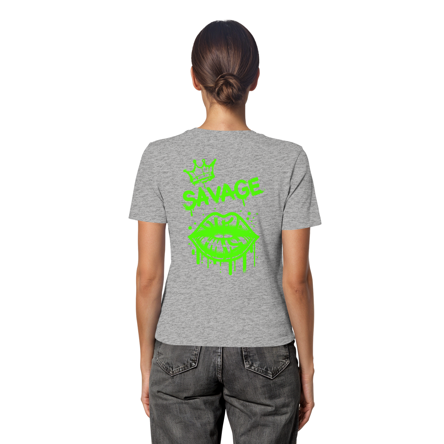 Kiss of Attitude - Fitted Ladies Organic Shirt