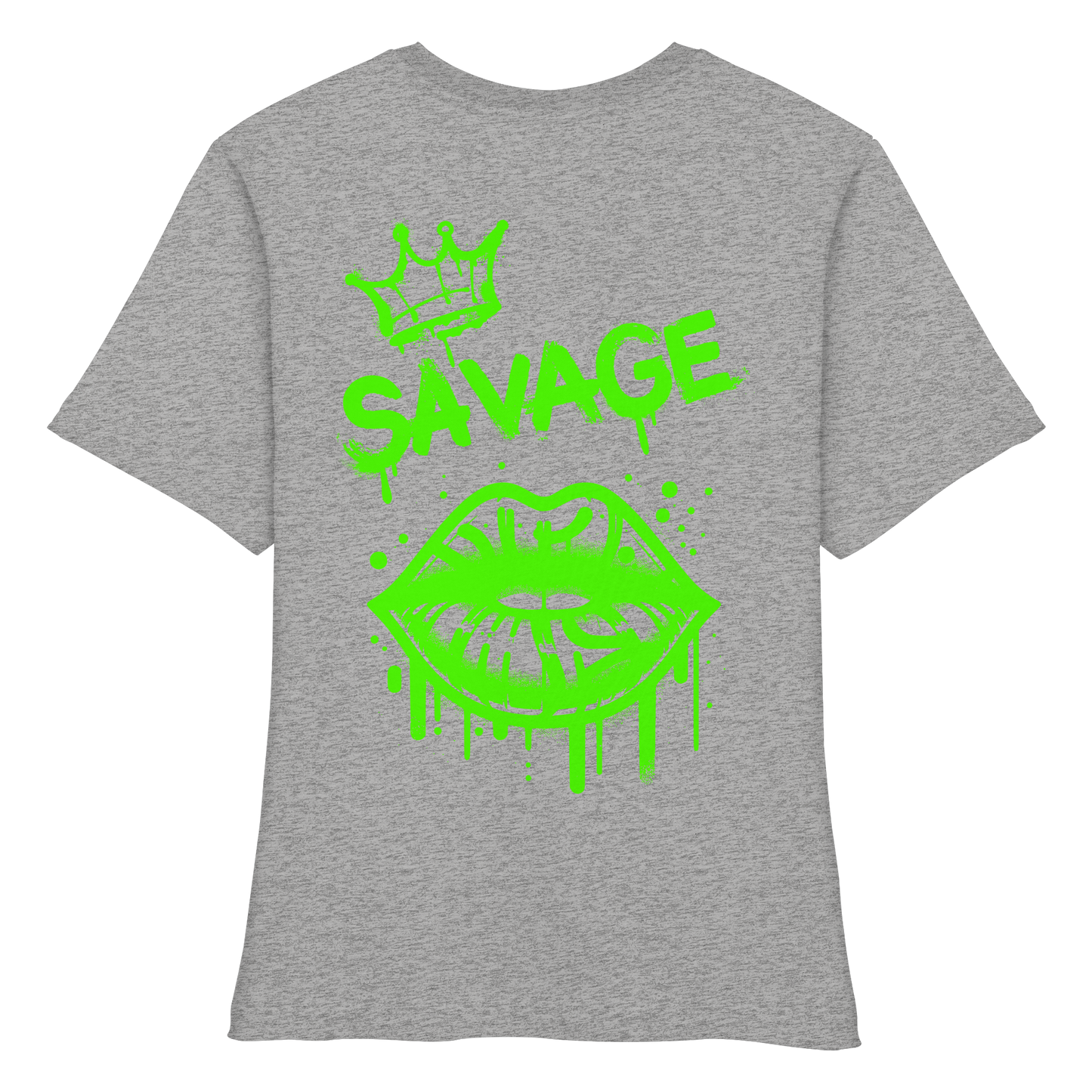Kiss of Attitude - Fitted Ladies Organic Shirt
