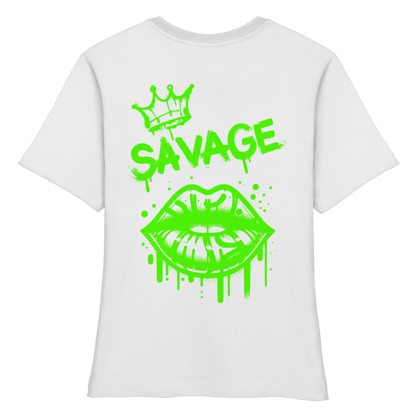 Kiss of Attitude - Fitted Ladies Organic Shirt