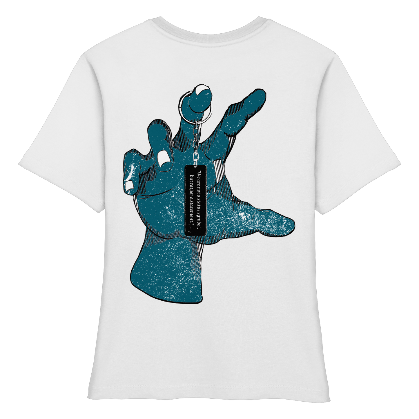 Statement Hand - Fitted Ladies Organic Shirt