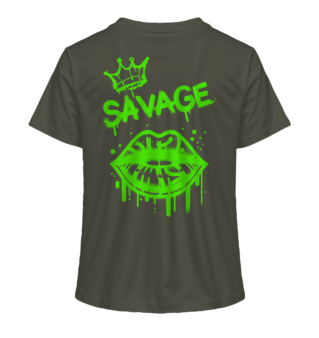Kiss of Attitude - Ladies Organic Shirt