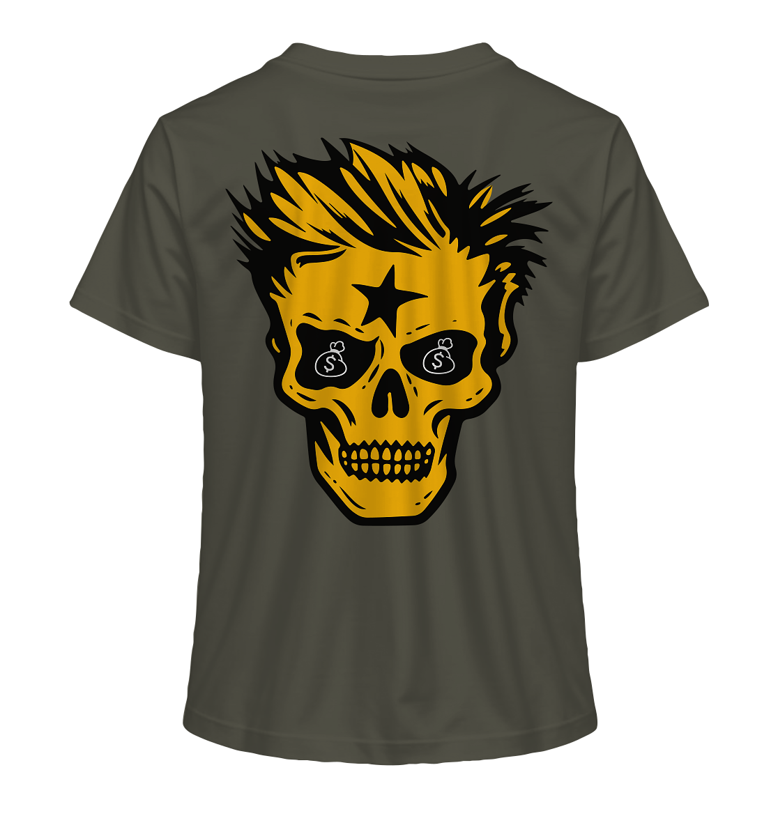 Golden Skull Dreams - T-shirt bio pour femme