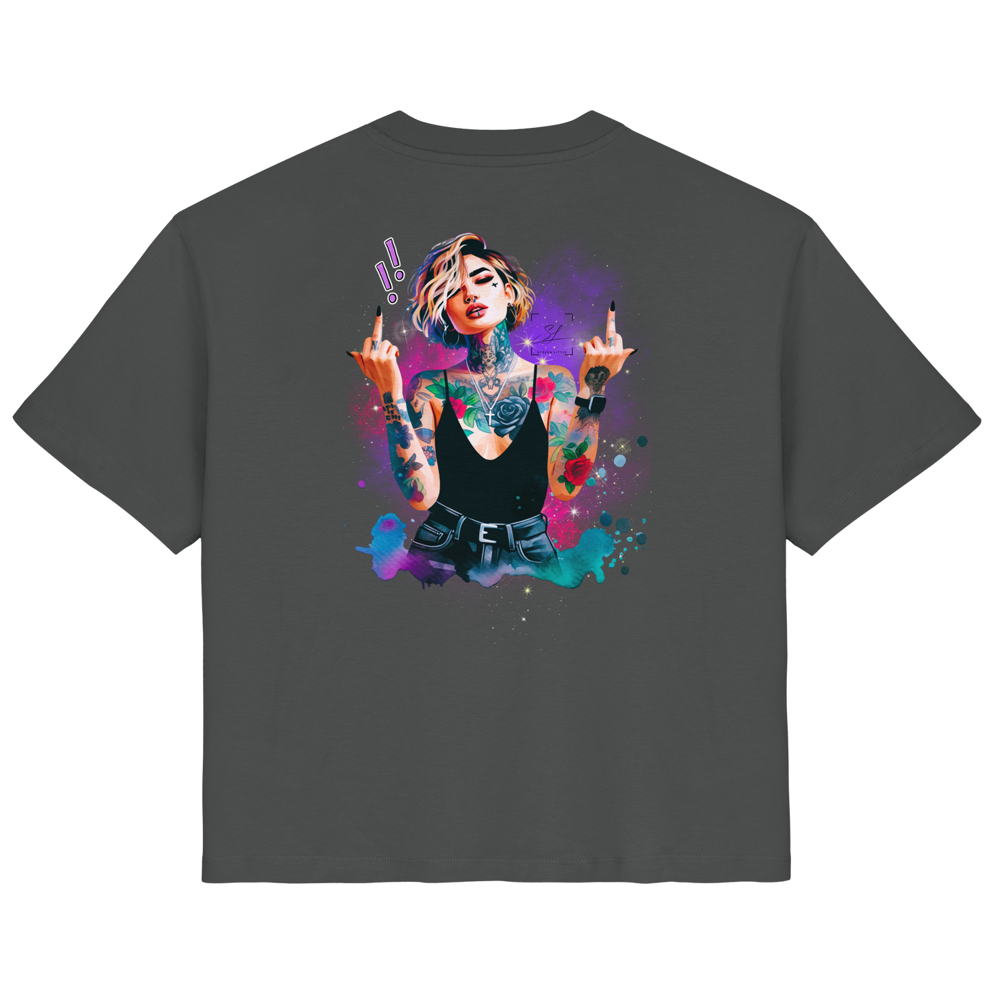 Rebel Rose - Ladies Organic Shirt