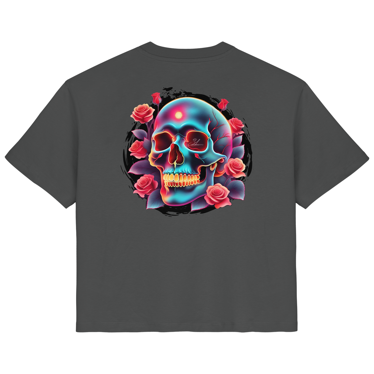 Glow Skull - Ladies Organic Shirt
