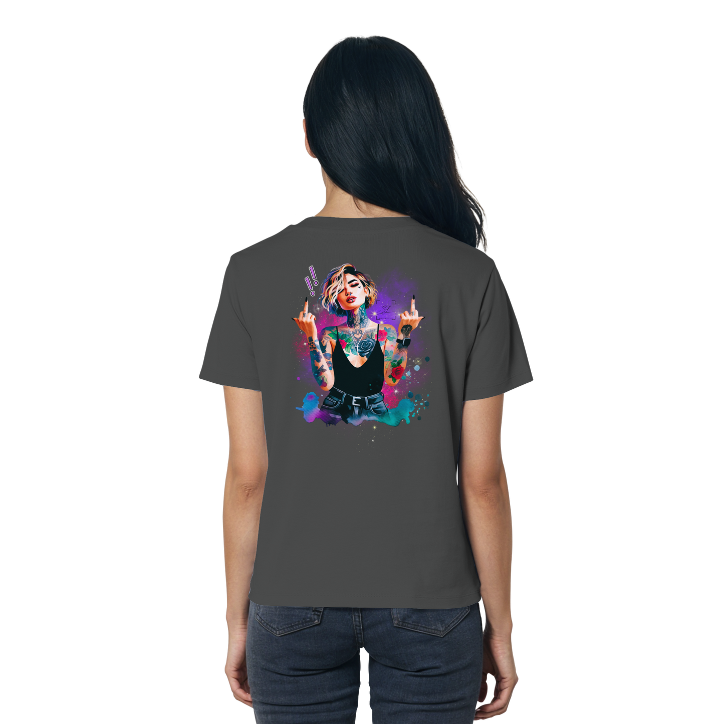 Rebel Rose - Ladies Organic Shirt