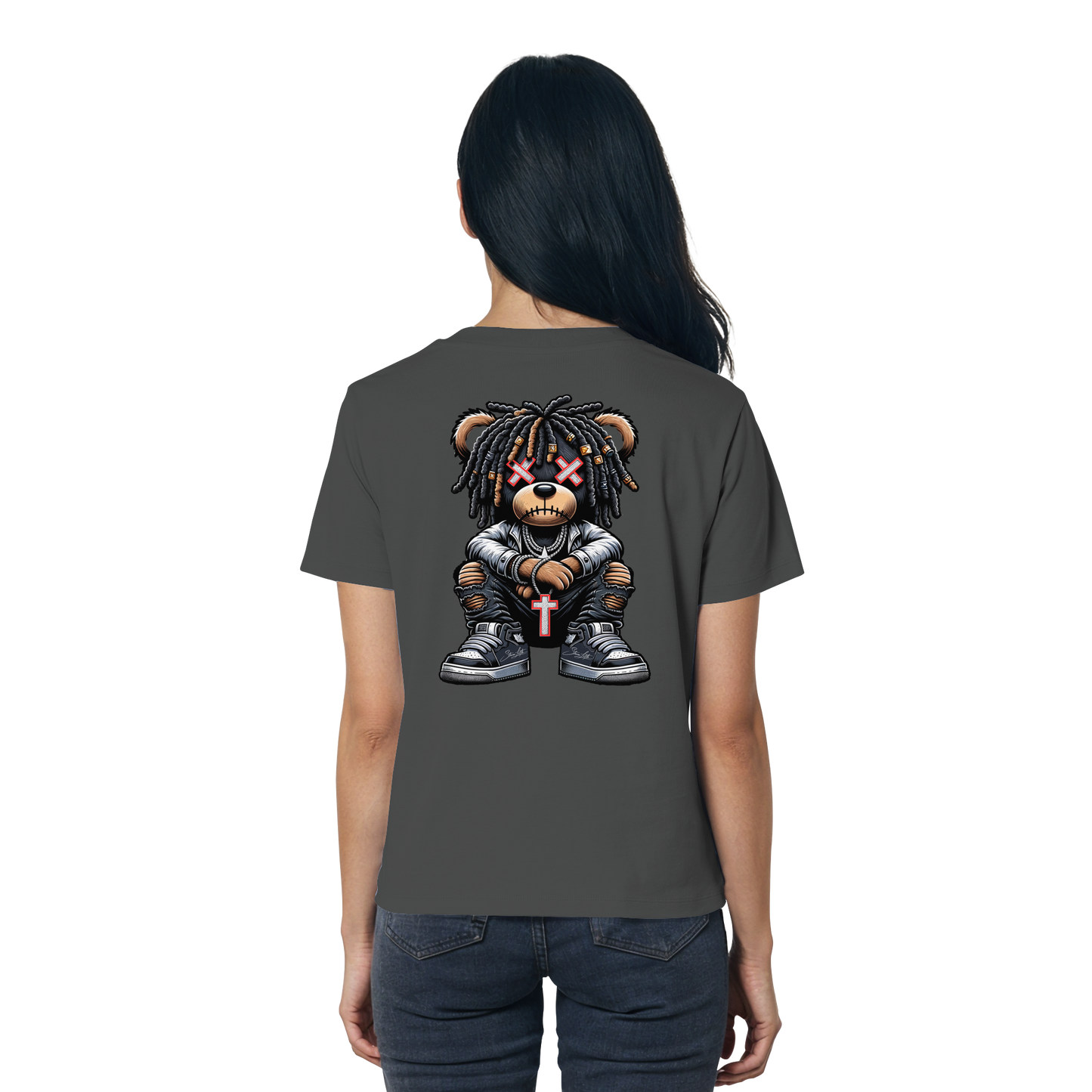 Bad Ass Teddy - Ladies Organic Shirt