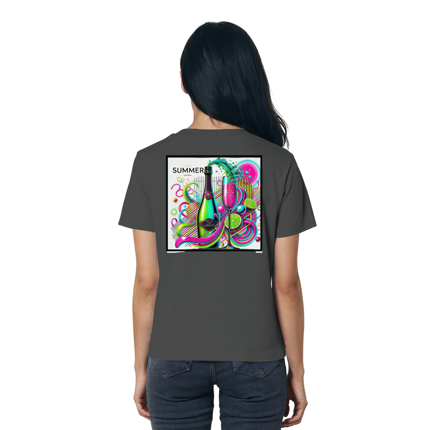 Neon Fresh - Ladies Organic Shirt
