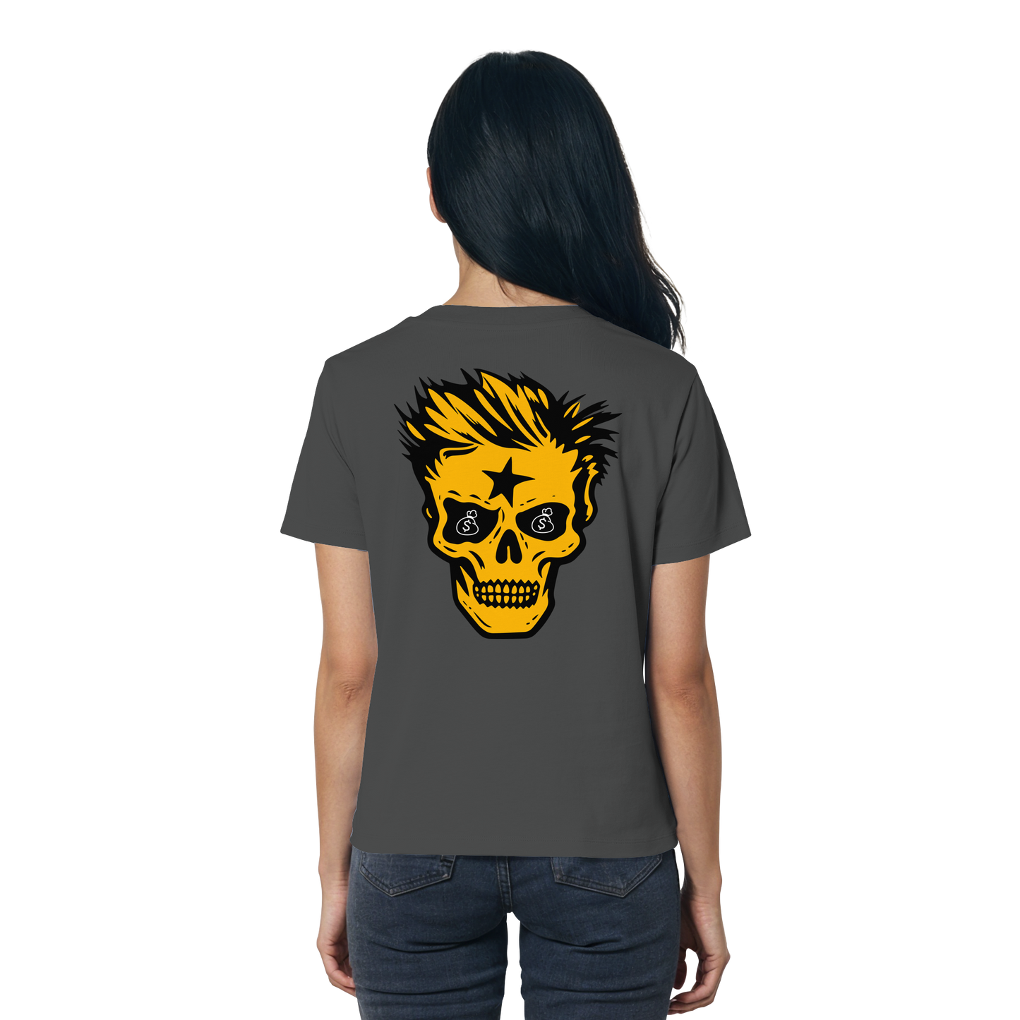 Golden Skull - Ladies Organic Shirt