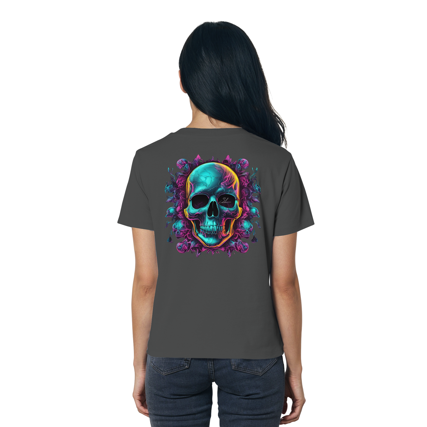 Galactic Skull - Ladies Organic Shirt