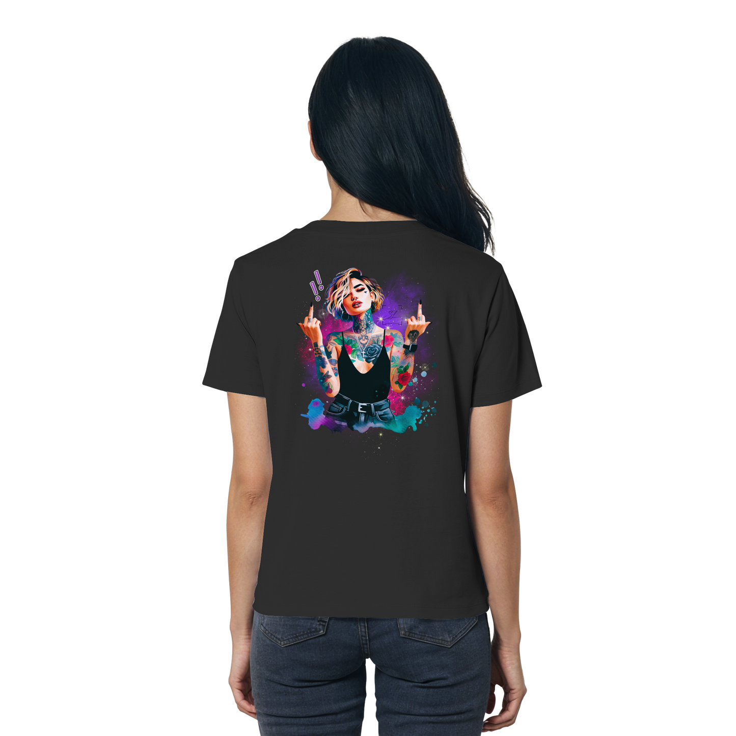 Rebel Rose - Ladies Organic Shirt