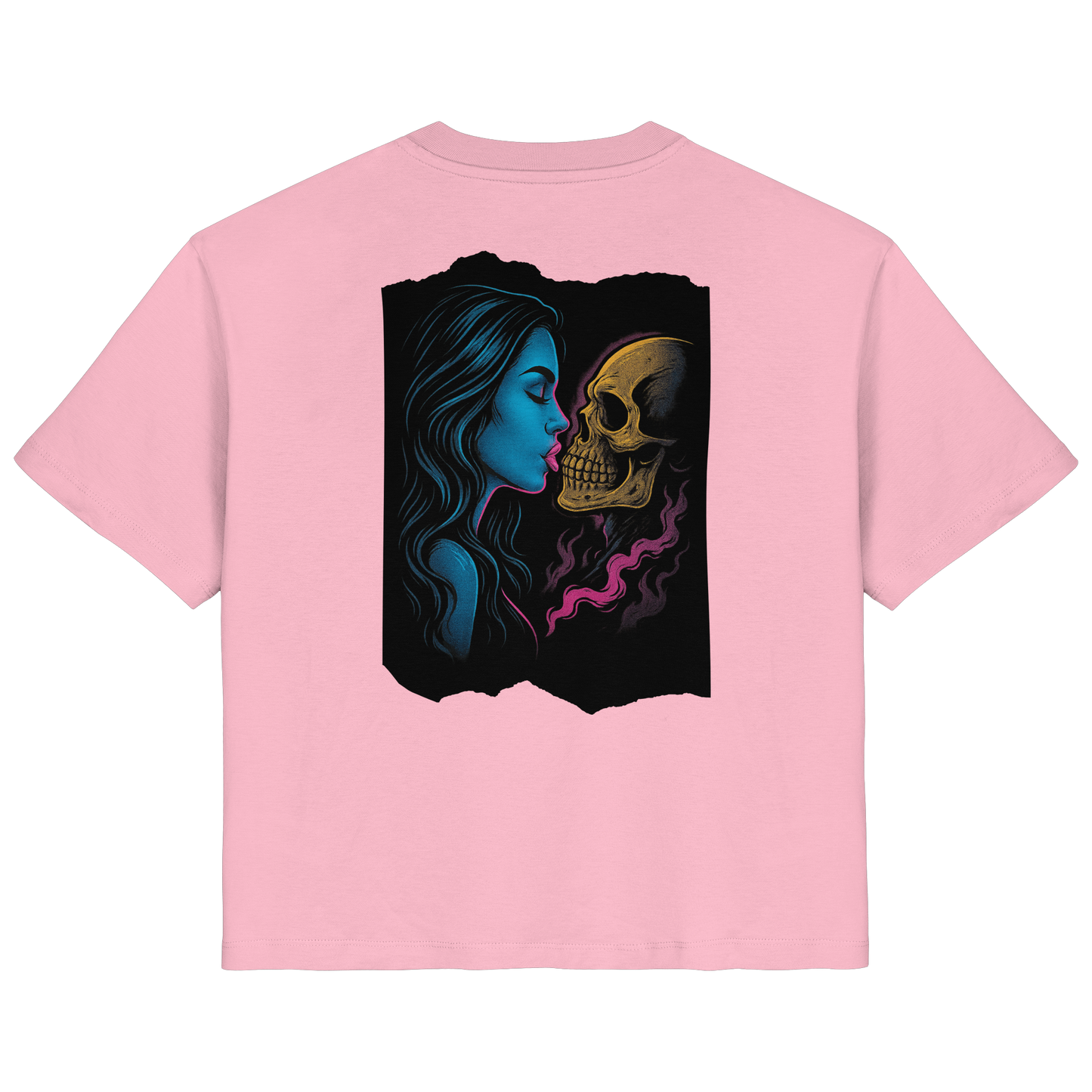 Kissing Skull - Ladies Organic Shirt