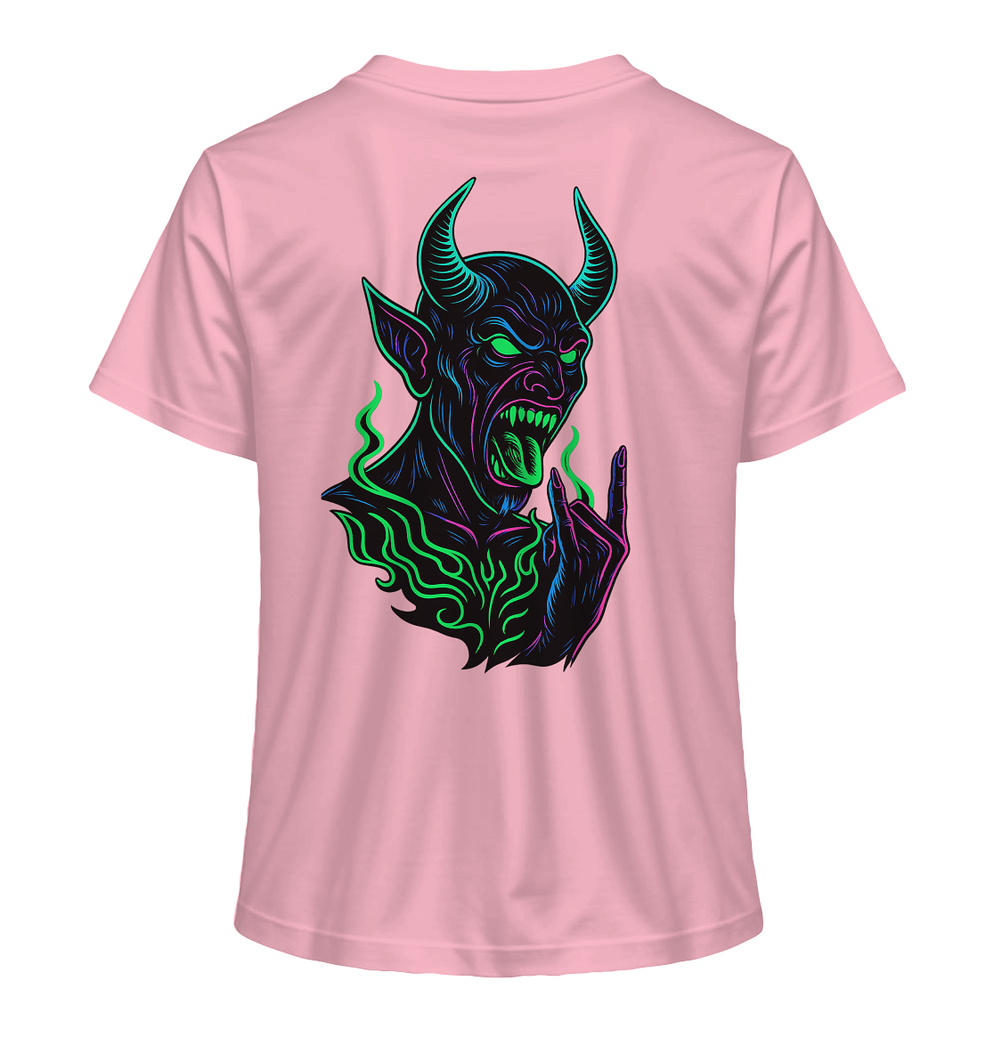 Neon Hellfire - Ladies Organic Shirt