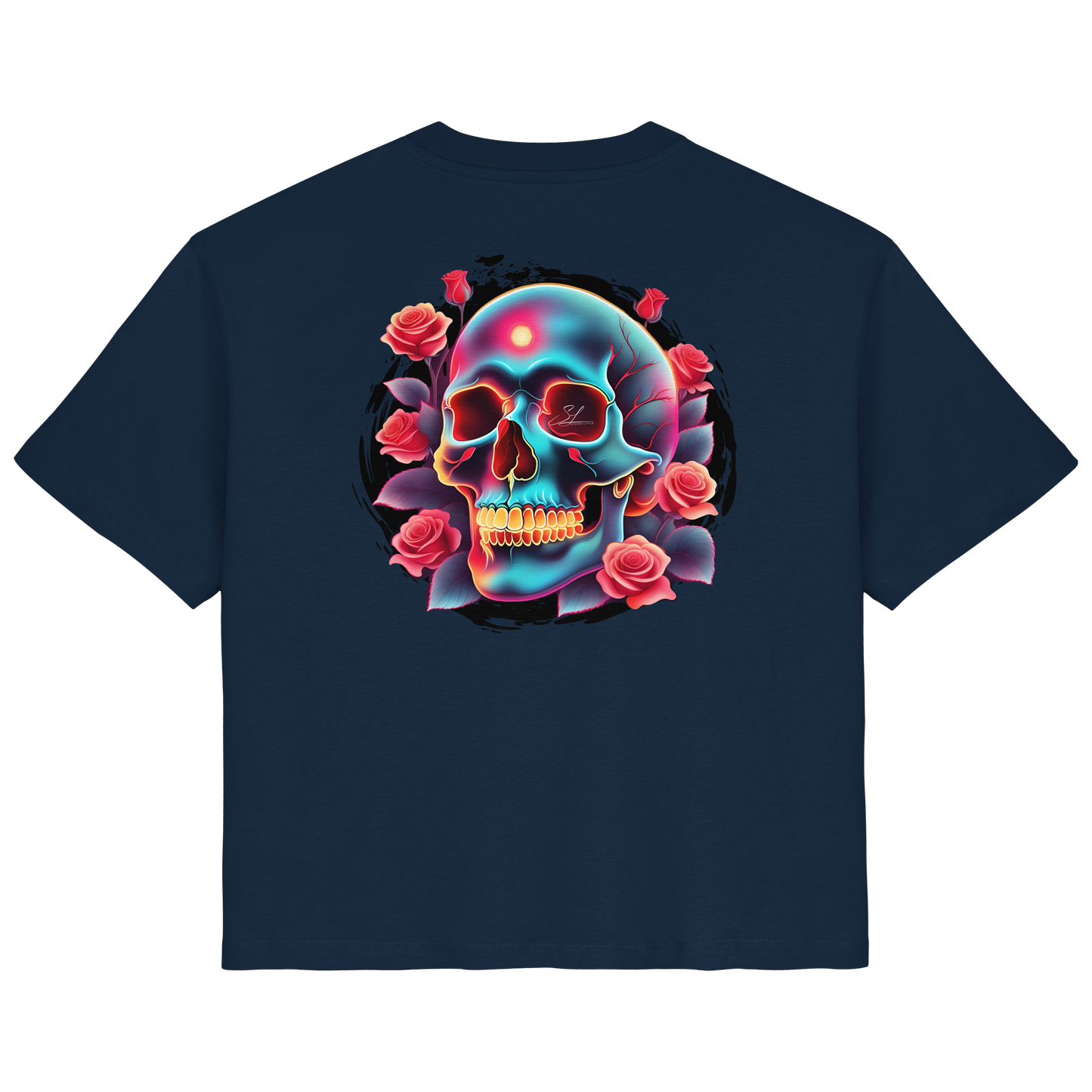 Glow Skull - Ladies Organic Shirt