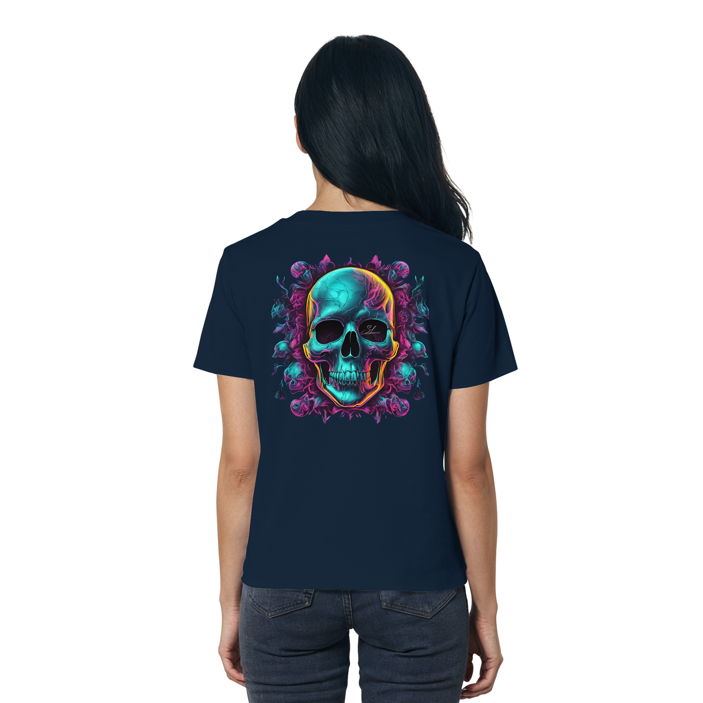 Galactic Skull - Ladies Organic Shirt