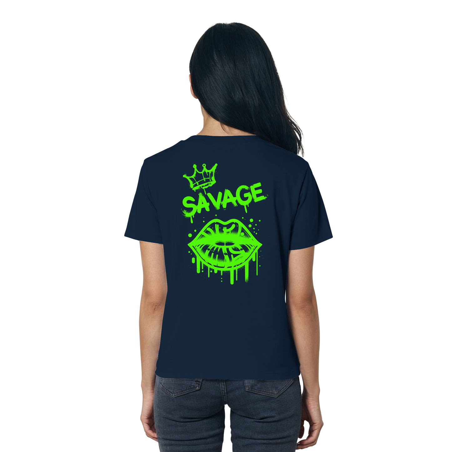 Kiss of Attitude - Ladies Organic Shirt