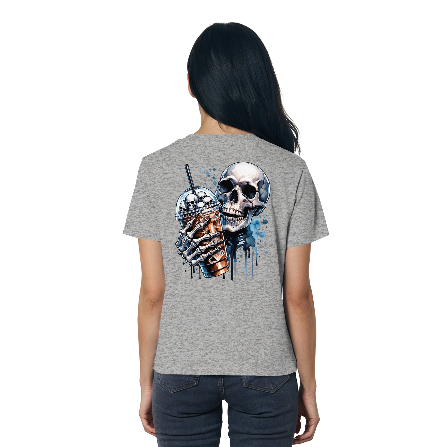 Chill Skull - Ladies Organic Shirt