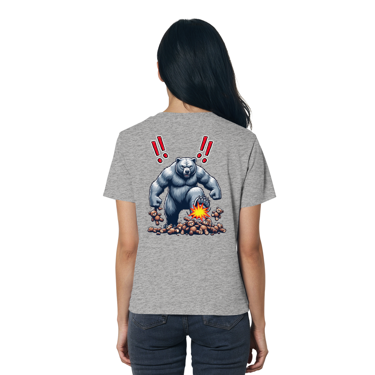 Teddy Terror - Ladies Organic Shirt
