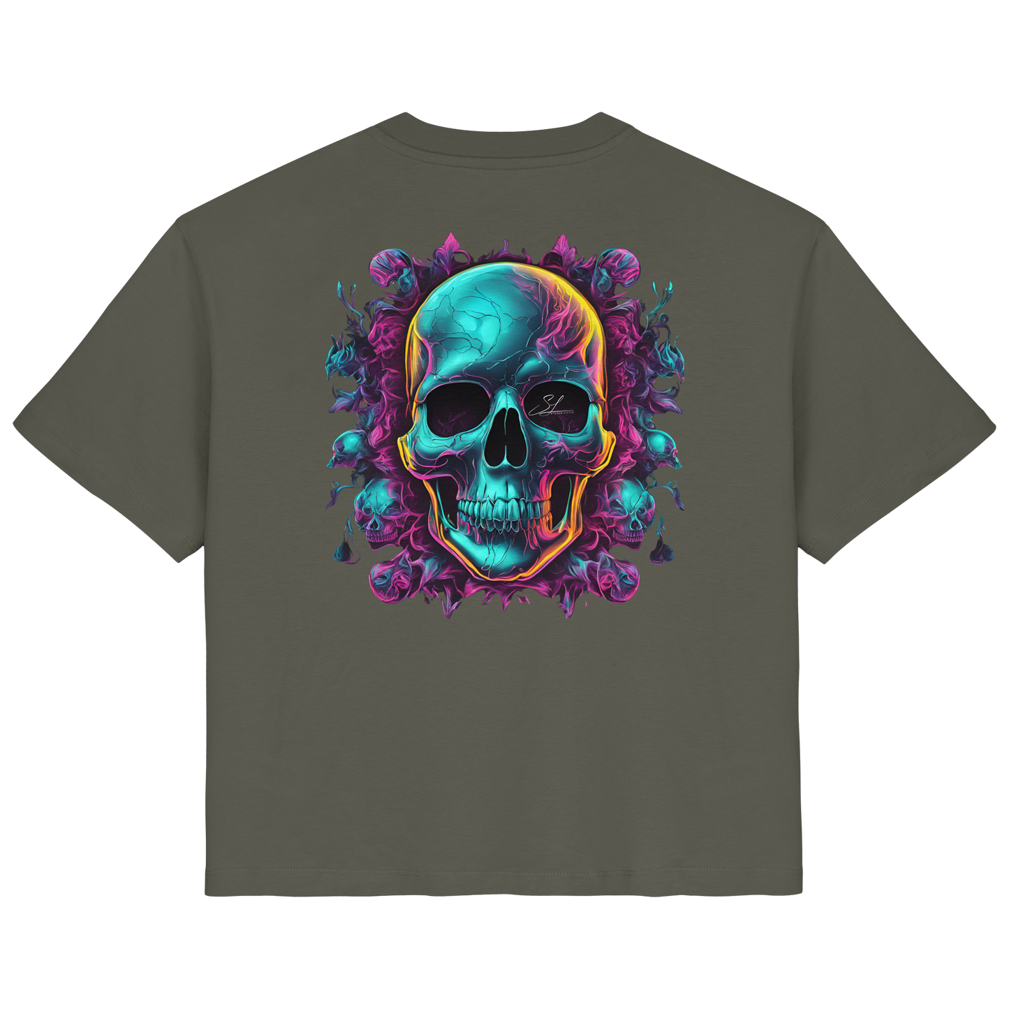 Galactic Skull - Ladies Organic Shirt