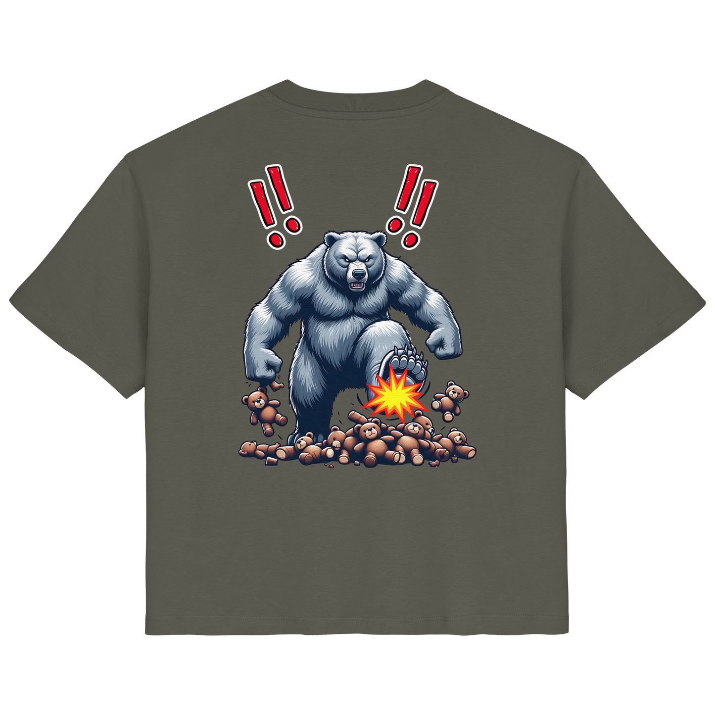 Teddy Terror - Ladies Organic Shirt