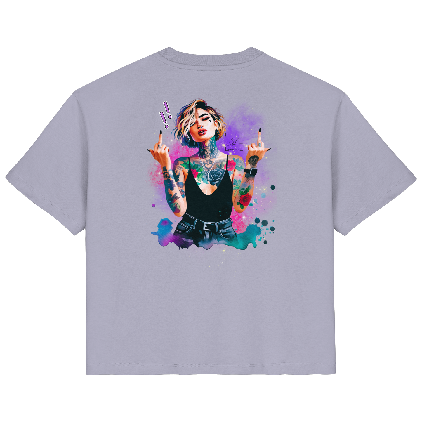 Rebel Rose - Ladies Organic Shirt