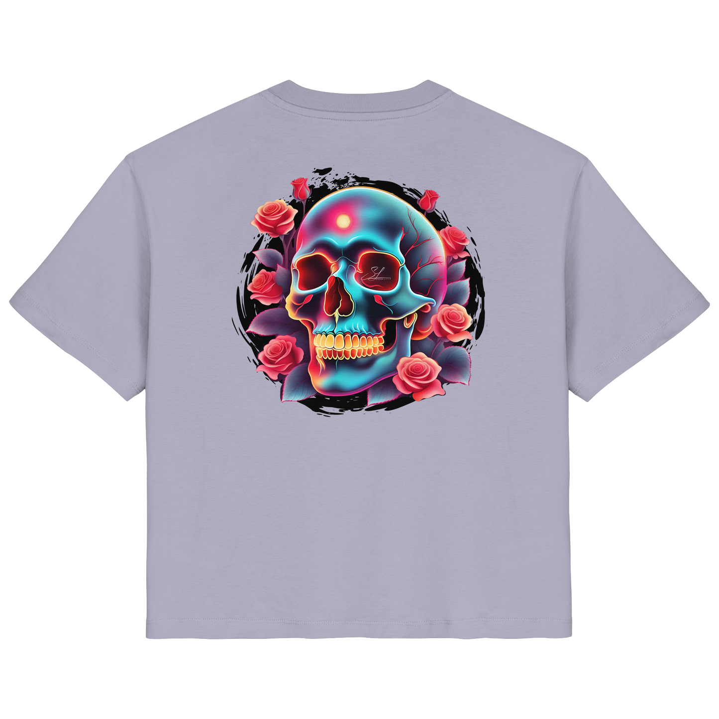 Glow Skull - Ladies Organic Shirt