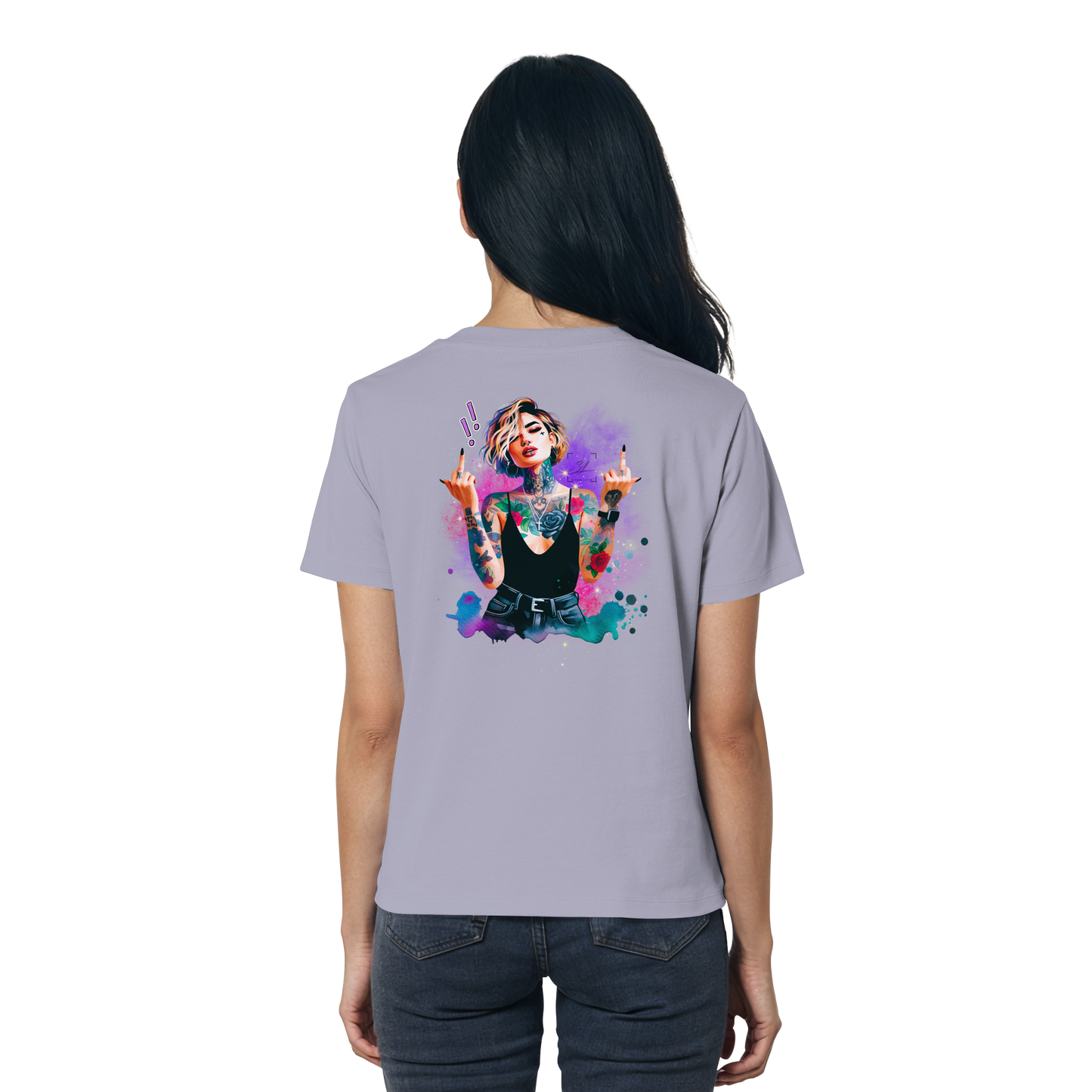 Rebel Rose - Ladies Organic Shirt