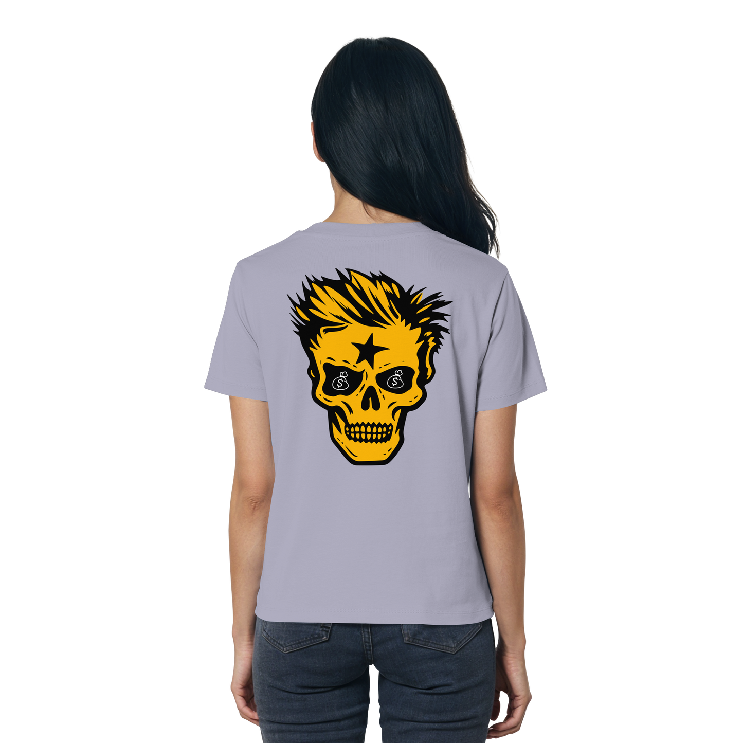 Golden Skull - Ladies Organic Shirt