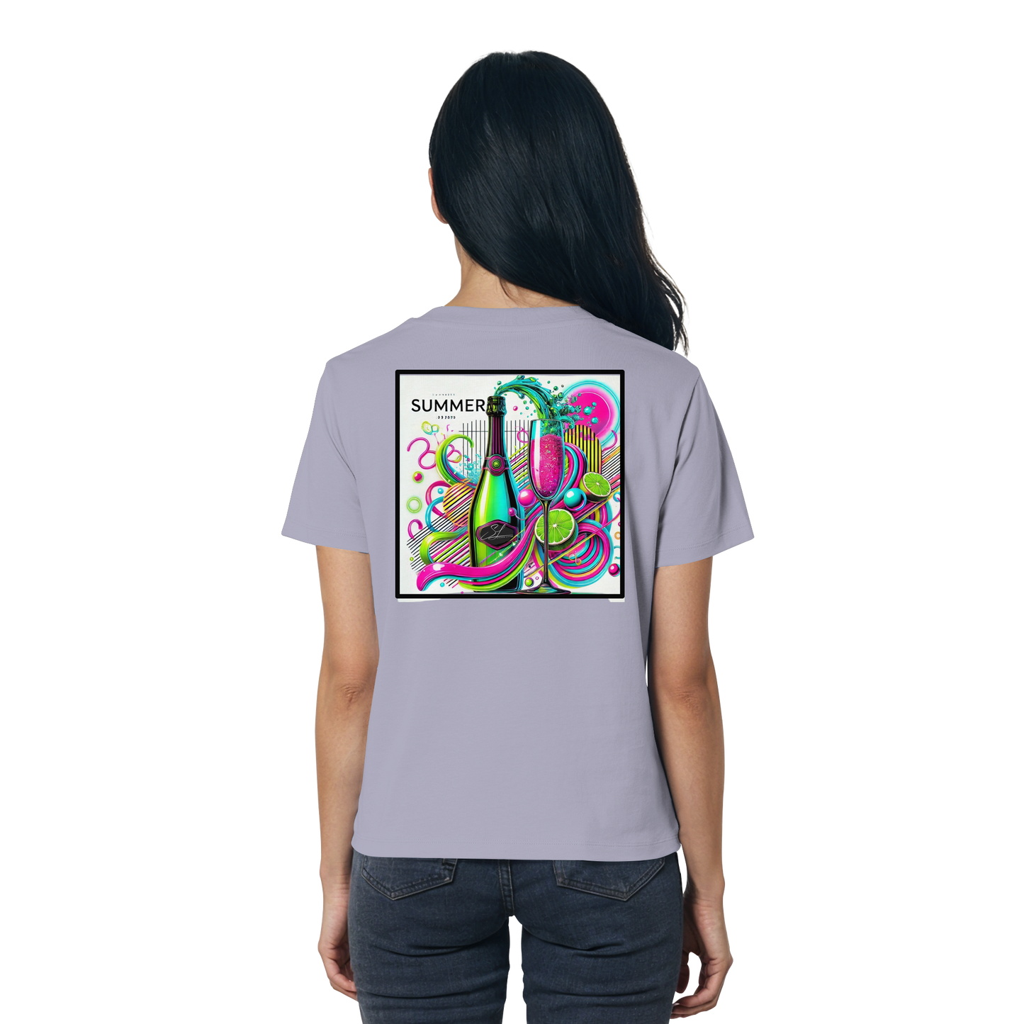 Neon Fresh - Ladies Organic Shirt