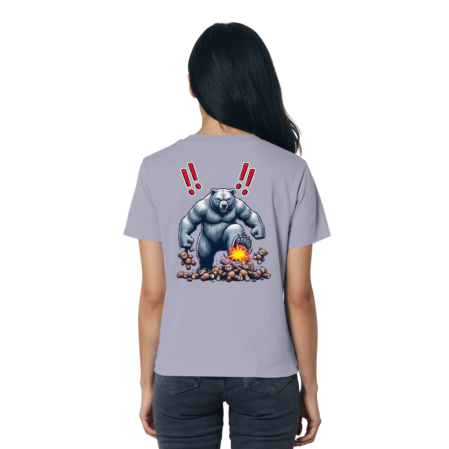 Teddy Terror - Ladies Organic Shirt