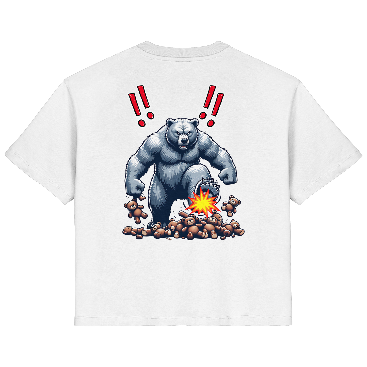 Teddy Terror - Ladies Organic Shirt