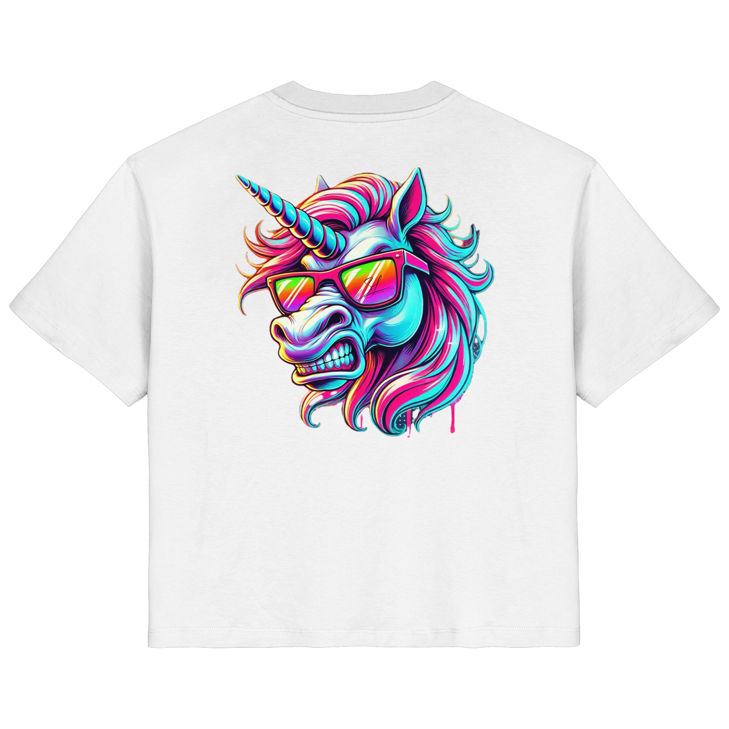 Funky Unicorn - Ladies Organic Shirt