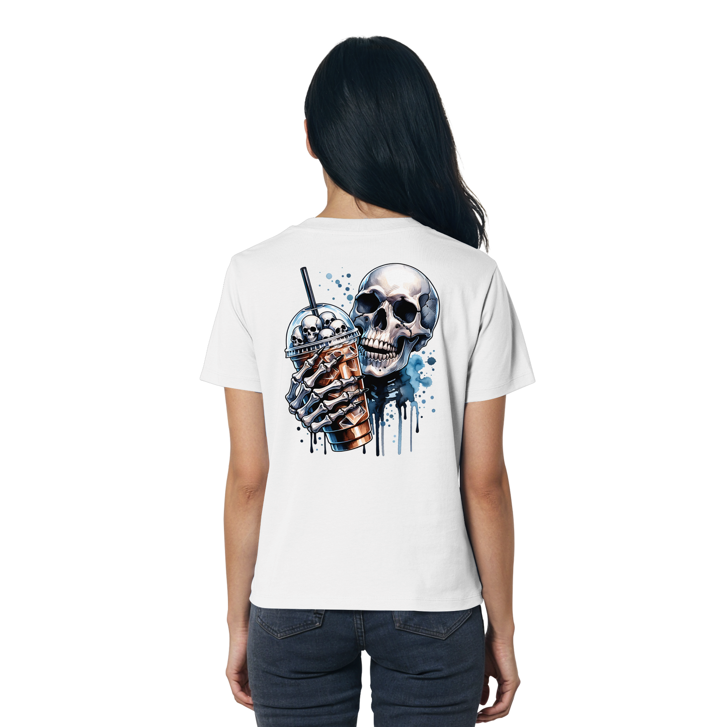 Chill Skull - Ladies Organic Shirt