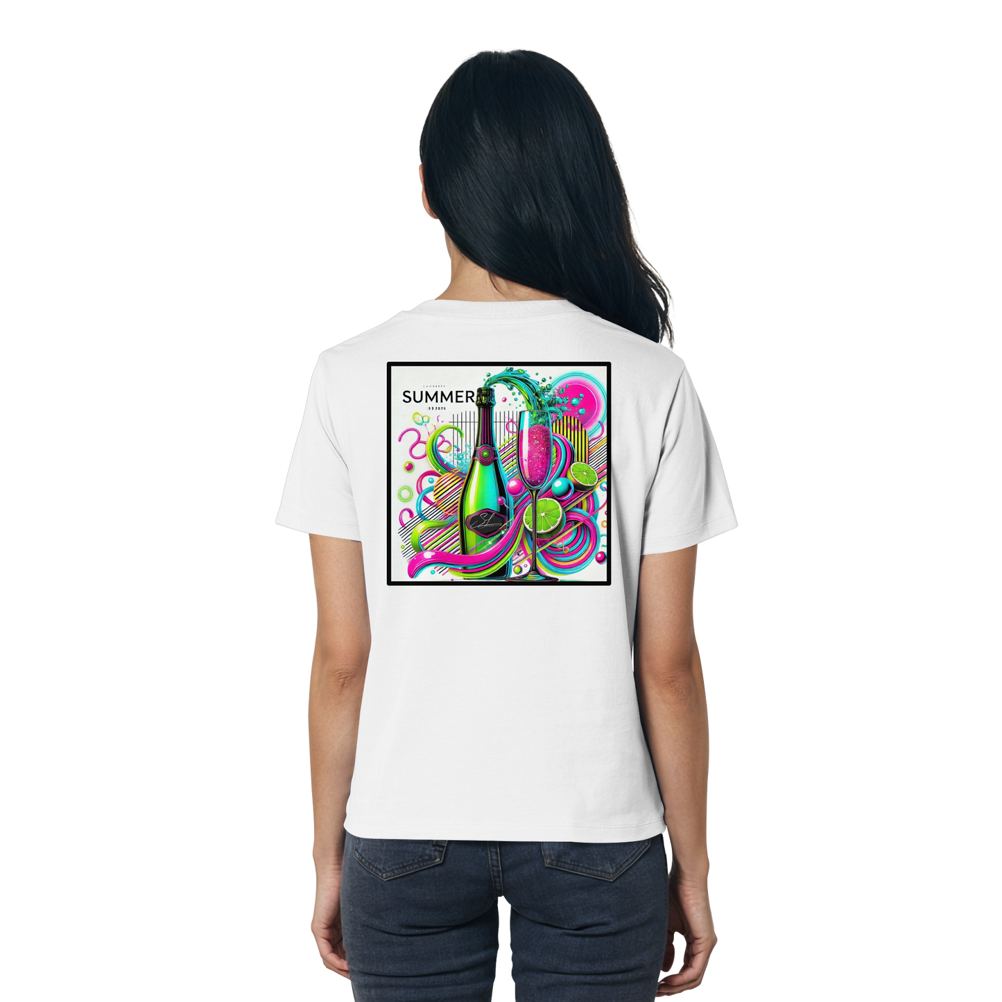 Neon Fresh - Ladies Organic Shirt