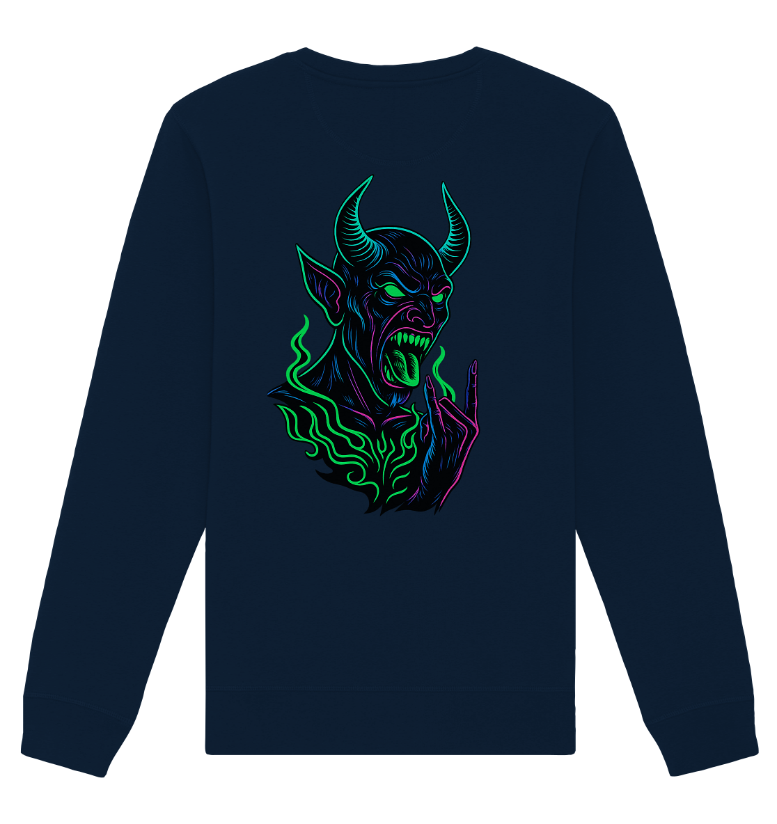 Neon Hellfire - Organic Unisex Sweatshirt